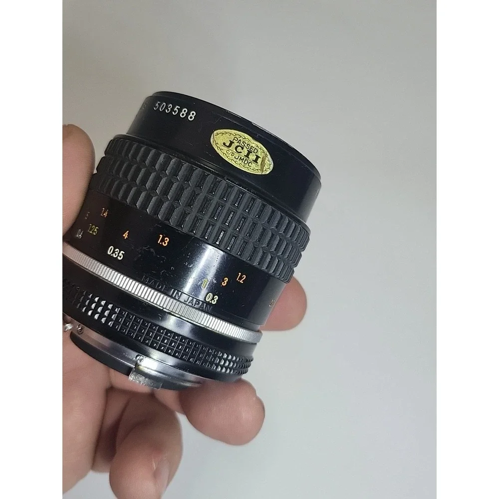 NIKON MICRO-NIKKOR 55mm f/2.8 MF Lens AIS/AI-S Mount fits FILM DIGITAL EXCELLENT